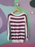 Suéter Alongado Tricot Listras - comprar online