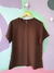 Blusa Alfaiataria Chocolate