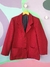 Blazer Tramado Cereja