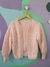 Cardigan Tricot Rosa Candy