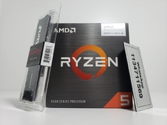 Combo Ryzen 5 5600G Box con Memoria Kingston Fury 8GB 2666MHZ