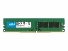 Memoria Crucial DDR4 8GB 3200Mhz Dimm para computadoras desktop