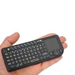 Mini keyboard touch pad & puntero laser - comprar online