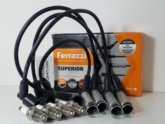 Cables de bujia FERRAZZI con bujias CHEVROLET Hescher para Chevrolet Vectra 2.0 8V