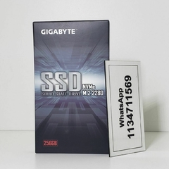Disco Solido Gigabyte SSD NVMe M2 2280 256gb GP-GSM2NE3256GNTD