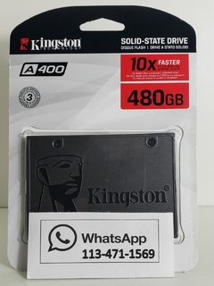 Disco Solido 2.5" 480GB Kingston A400