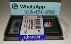 Memoria Sodimm 4GB 2400 Kingston