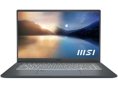 MSI Laptop Prestige 15 Intel i7 11º Decimoprimera Generacion 32 GB 1000GB NVMe SSD & NVIDIA GeForce GTX 1650 Carbon Gray - comprar online