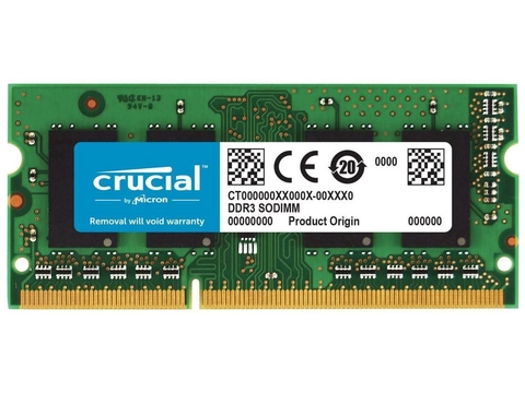 Memoria Crucial 8GB DDR3 Sodimm ( para Notebook)
