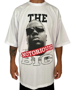Camiseta rap power oversized the notorious big - comprar online