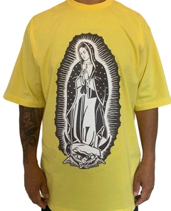 Camiseta rap power oversized madre santa guadalupe