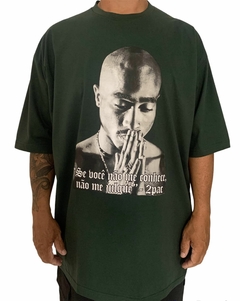 Camiseta rap power tupac nao me julgue - loja online