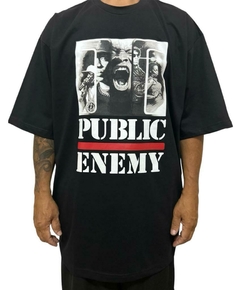 Camiseta rap power public enemy - Rap Power