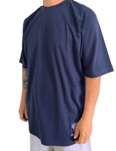 Camiseta rap power oversized lisa basica