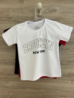 Camiseta infantil brooklyn - Rap Power