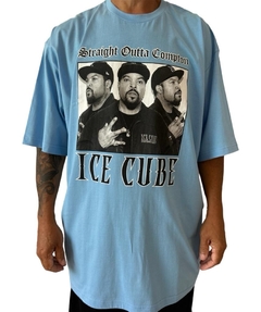 Imagem do Camiseta rap power oversized straight outta ice cube