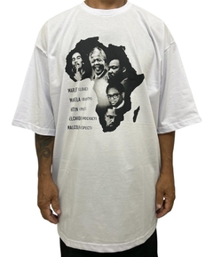 Camiseta rap power lendas da letra m