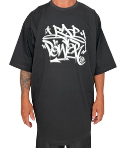 Camiseta rap power oversized classicas