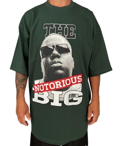 Camiseta rap power oversized the notorious big