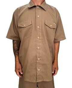 Camisa work rap power sarja caqui - comprar online