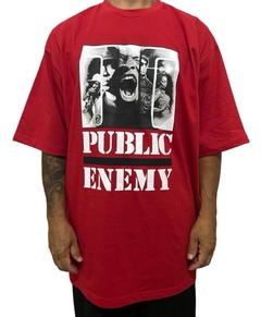 Camiseta rap power public enemy