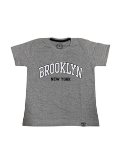 Camiseta infantil rap power brooklyn