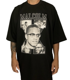 Camiseta rap power oversized malcolm x - comprar online