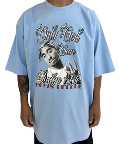 Camiseta rap power tupac only god - comprar online