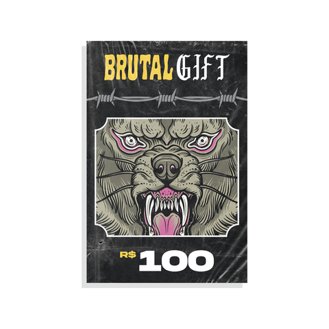 GIFT CARD BRUTAL BRUTAL - Wolf - comprar online