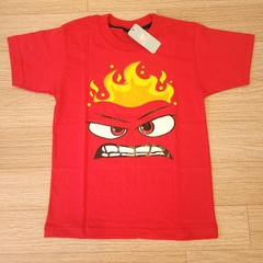 Remera Furia roja personaje