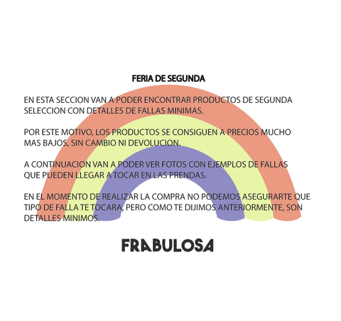 POLERA TEJIDA RAINBOW DE SEGUNDA - Frabulosa