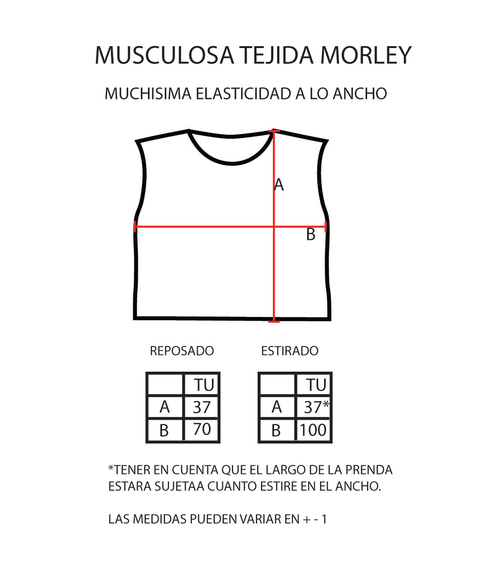 MUSCULOSA TEJIDA MORLEY - tienda online