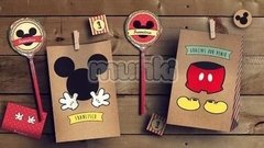 Kit Imprimible Mickey Vintage PERS0NALIZADO CON NOMBRE Y EDAD - comprar online