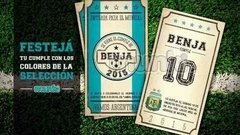 Kit Imprimible Futbol Selección Argentina PERSONALIZADO - comprar online