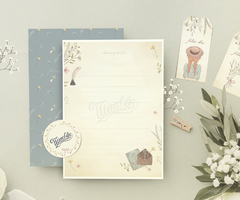 papel carte imprimible anne with an e