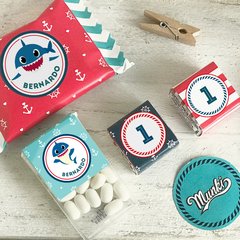 Kit imprimible Baby Shark PERSONALIZADO - Kits Imprimibles Munki