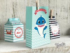 Kit imprimible Baby Shark PERSONALIZADO