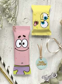 Imagen de Kit Imprimible Bob Esponja y Patricio Estrella para Genérico