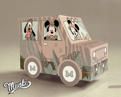 Kit imprimible Minnie Safari Rosa pastel PERSONALIZADO - Kits Imprimibles Munki