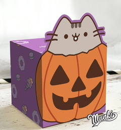 caja para candy Gato Pusheen cat Kawaii Halloween