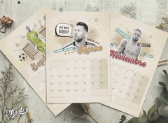 Calendario 2023 Argentina Campeón Messi PDF Kit Imprimible