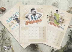 Calendario 2023 Argentina Campeón Messi PDF Kit Imprimible en internet