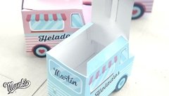 Kit Imprimible Helados para Varón PERSONALIZADO - Kits Imprimibles Munki