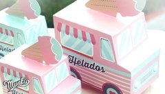 Camioncito de Helados Lo envío PERSONALIZADO con Nombre - comprar online