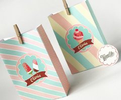 Kit Imprimible Helados PERSONALIZADO en internet