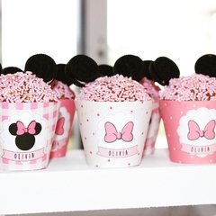 Kit Imprimible Minnie Shabby Chic PERSONALIZADO - tienda online