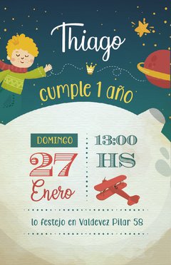 Kit imprimible El Principito PERSONALIZADO - comprar online