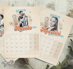 Calendario 2023 Argentina Campeón Messi PDF Kit Imprimible - tienda online