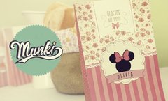 Kit Imprimible Minnie Shabby Chic PERSONALIZADO - tienda online