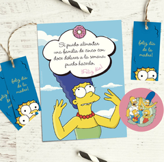 Kit Imprimible Marge Simpson